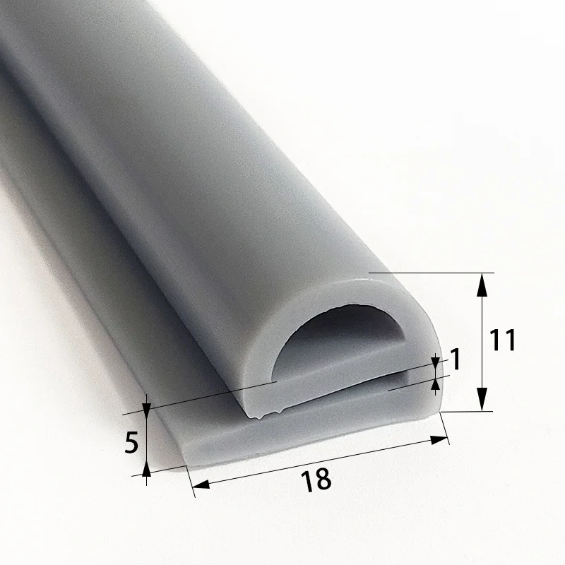 7024 High Temperature Commercial Oven Silicone Seal Strip Uncut Door Gasket Sold By Meter Baking Steamer Replacement Parts