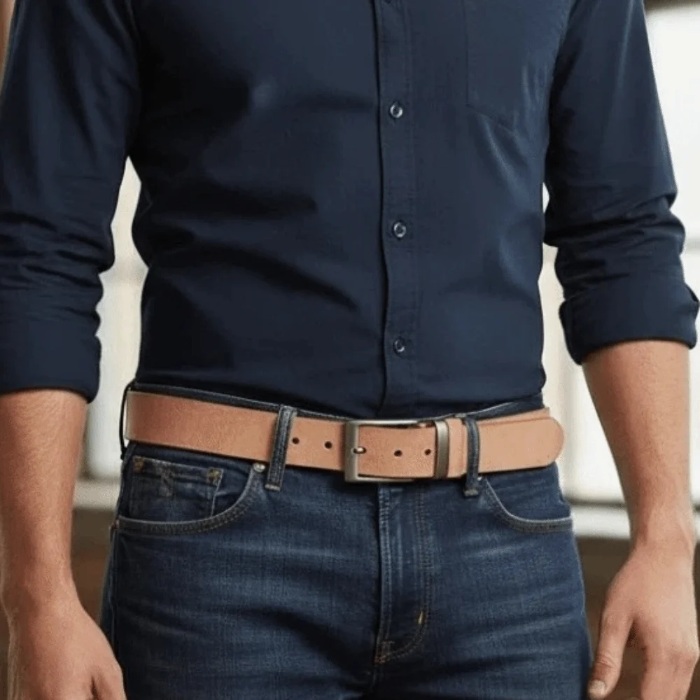 

Модный мужской широкий ремень из натуральной кожи с текстурой под кожу коровы, винтажный, съемный, для джинсов, украшение для талии