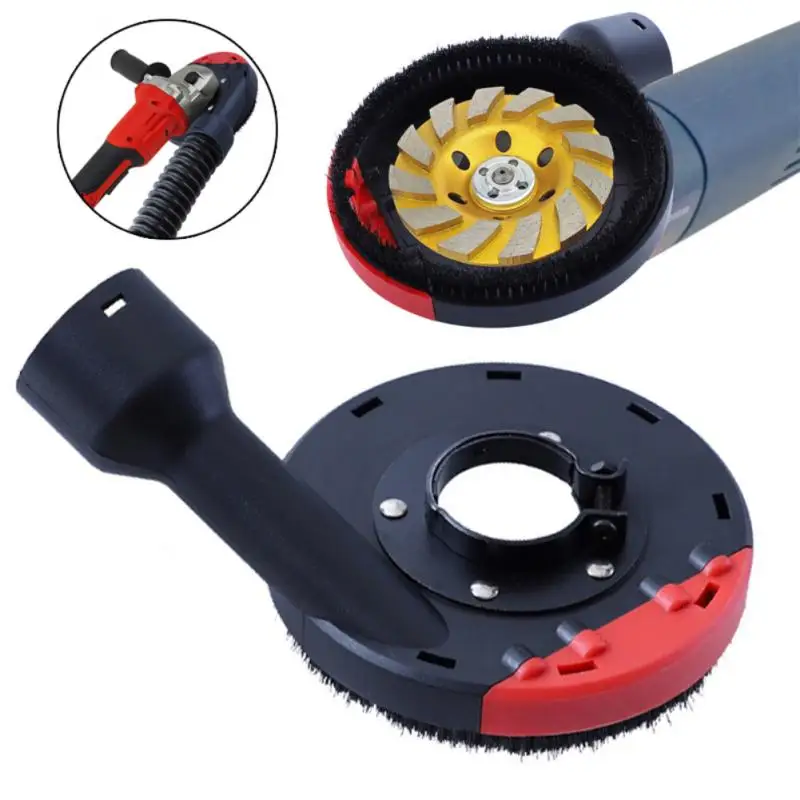 Ângulo Grinder Dust Sudário Capa Universal Superfície de Moagem Concreto Coleção de Poeira de Pedra 140 mm