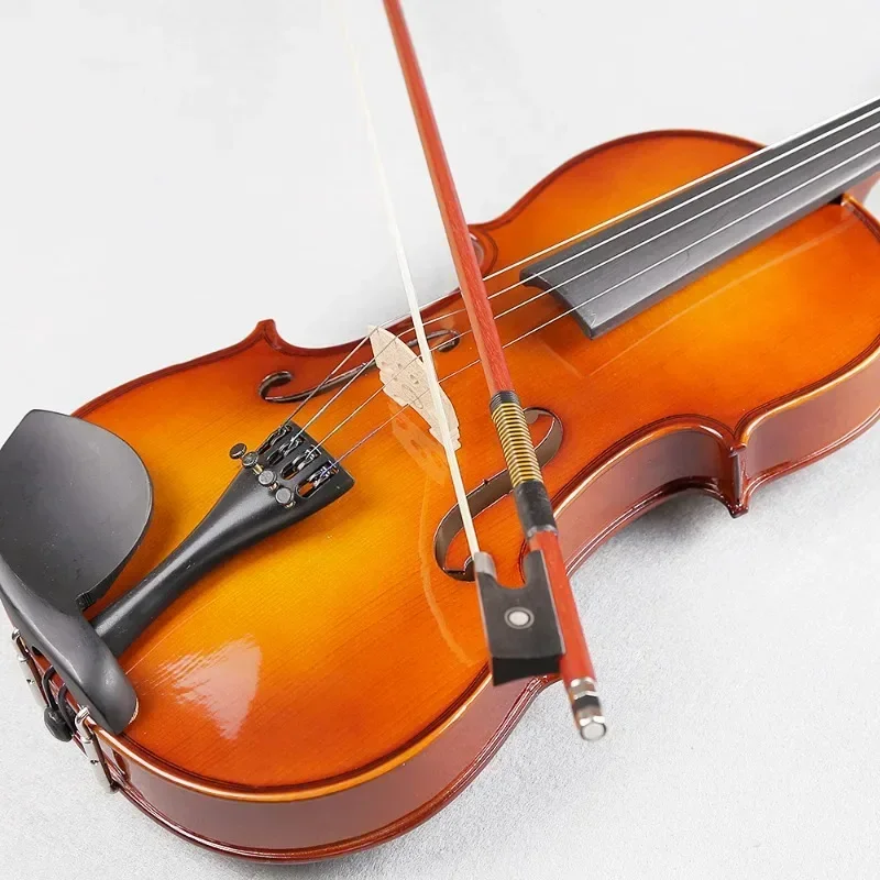 Violin Set, Loose Strings 4/4 3/4 1/2 1/4 1/8 Pack
