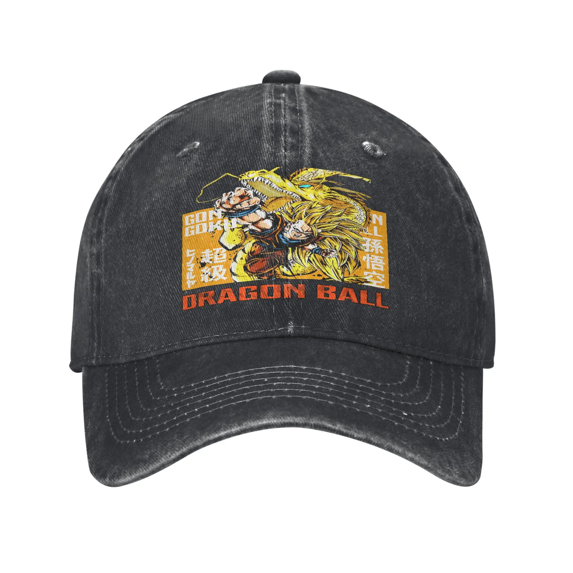 Dragon Ball Z anime Cap  Unique Baseball Cap Hats Visor Protection Snapback Cotton tops gorras