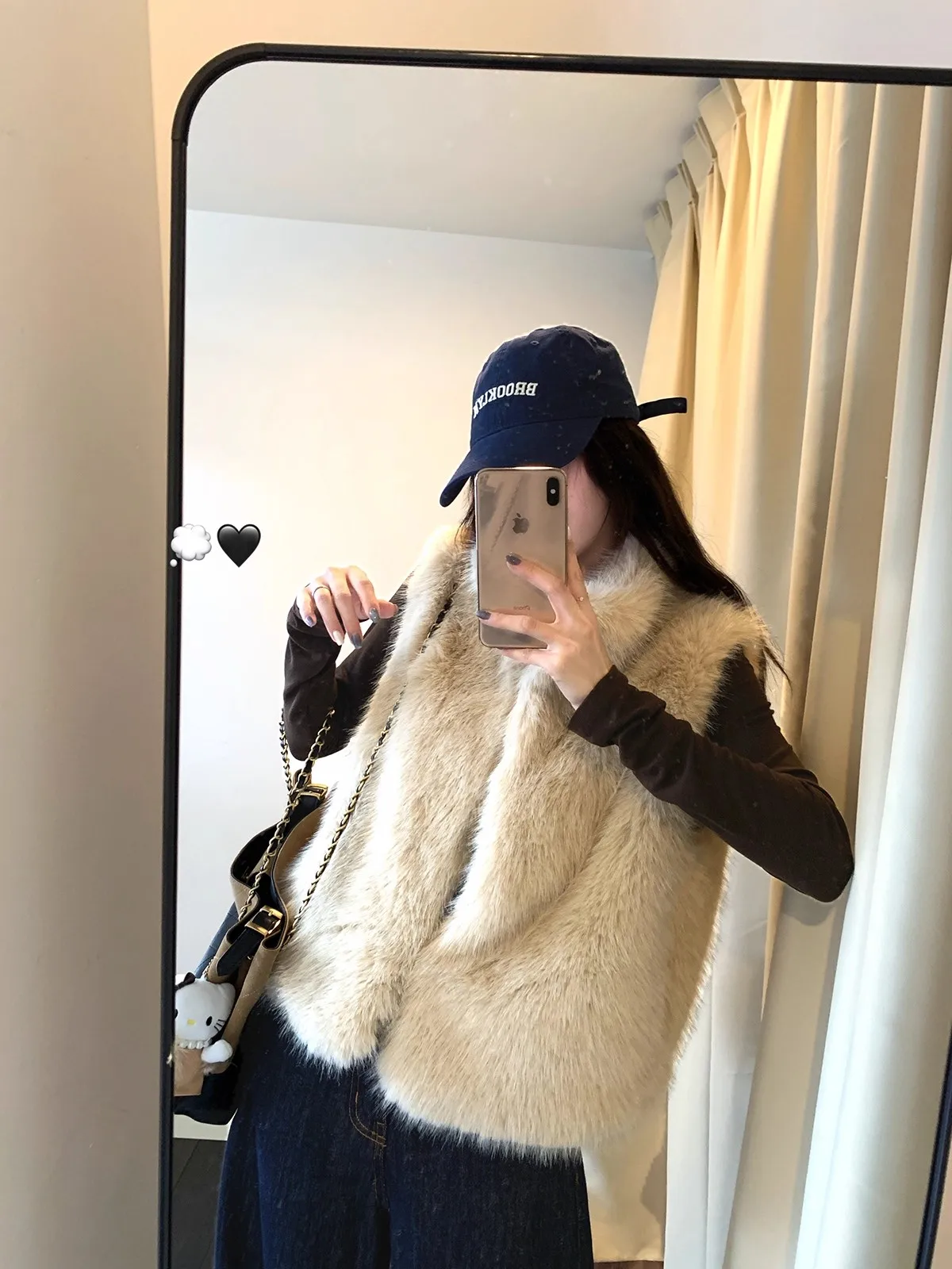 Coletes grossos das mulheres duplo breasted com cadeira inverno velo acolchoado sem costura relaxado aconchegante sem mangas officewear femme