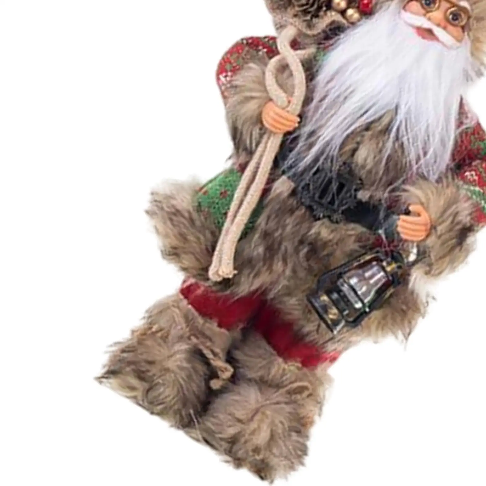 Staande Kerstman Ornament Santa Doll Xmas Decor Kerstman Beeldje