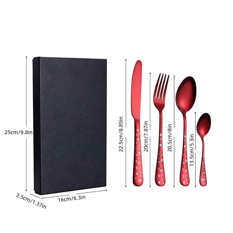 Christmas Tree Stainless Steel Flatware 2
