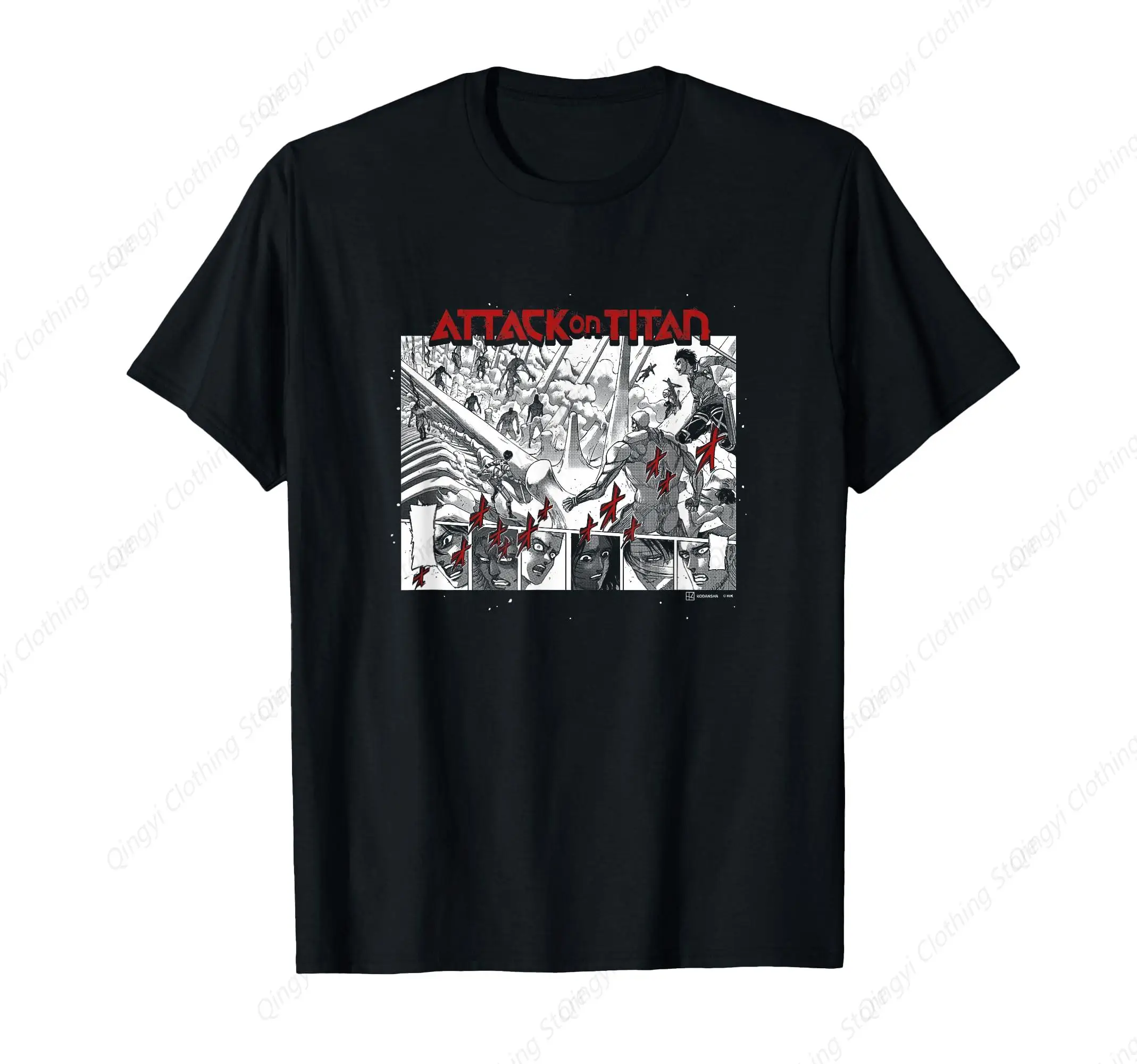 

Epic Scene Reactions Panels Big Manga Poster T-Shirt