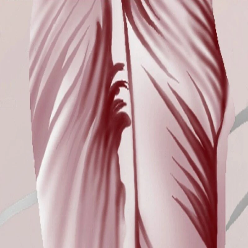 الراقية ضوء فاخر الوردي زهرة حلم الصورة الشمال الغابات المطيرة الاستوائية التلفزيون ديكور منزلي فاخر حائط الخلفية