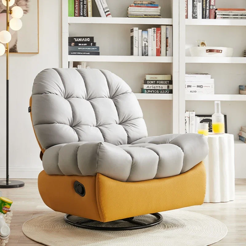 

ZK Sofa Chair Modern Minimalist Living Room Swivel Chair Lazy Recliner Leisure Chair