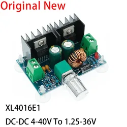 XH-M401 Max 8A 200W DC-DC zasilacz przekształtnik Buck XL4016E1 PWM regulowany od 4-40V do 1.25-36V moduł tablicy obniżania