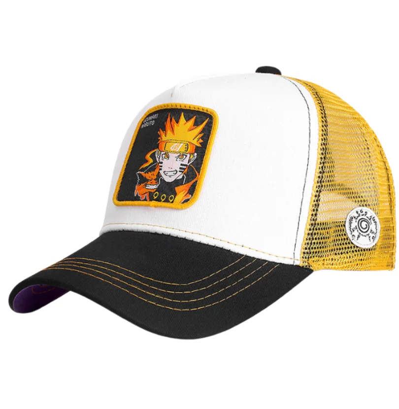 Naruto Anime-Stil Uchiha Itachi Kakashi Baseballkappe für Männer und Frauen, Cosplay, verstellbar, modisch, Outdoor, Mesh, Trucker, Snapback-Mütze – Detail 1