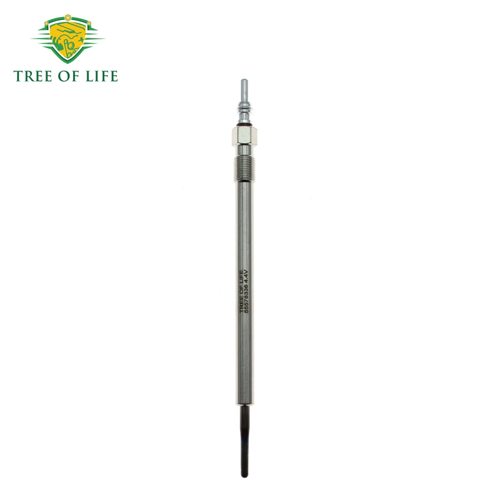 4x Glow Plug 4.4V 1214109 For Vauxhall Insignia A B Zafira Antara Cascada Vivaro C 2.0 Diesel B20DTH 2009+ 55578336 12 14 109