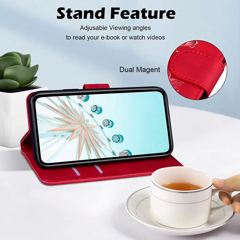 حافظة جلدية بفتحة للبطاقات لهاتف Realme Neo7 SE Note 60 70T Narzo 80 Lite 60x 60 50 30 Pro 5G N55 n53 محفظة حماية غطاء الهاتف