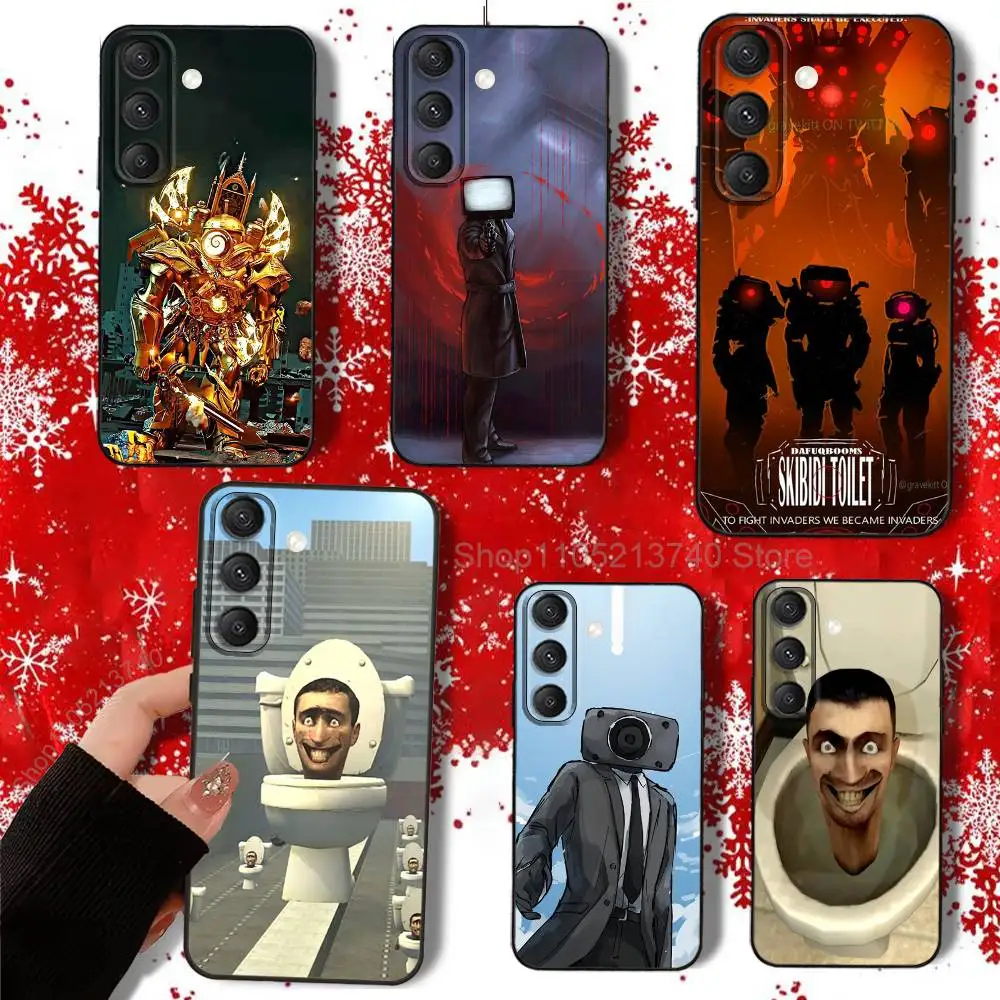 

Parody memeS Skibidi Toilet Phone Case For Samsung S22,S24,S20,S25,S23,S30,S21,Ultra,Plus,Fe,5G,Lite perfect touching feel case