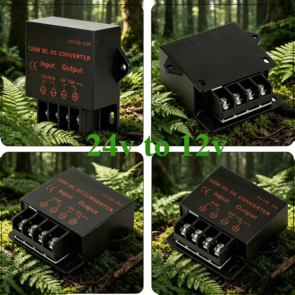 24V to 12V 5A 10A Buck Converter Regulator Reducer Power Converter DC Mini Module Voltage Stabilizer Transformer CE Step Down