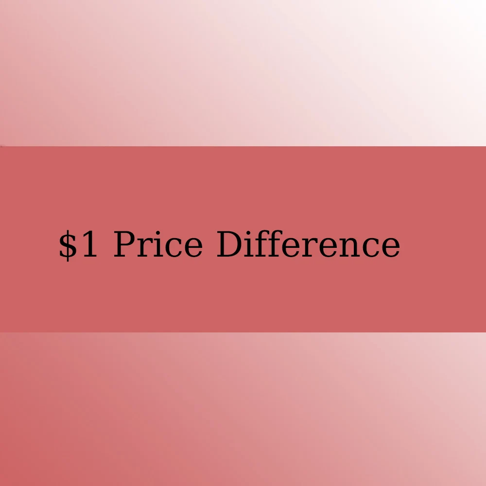 USD1 for additional ship cost, Payment Difference, Price Difference image 5