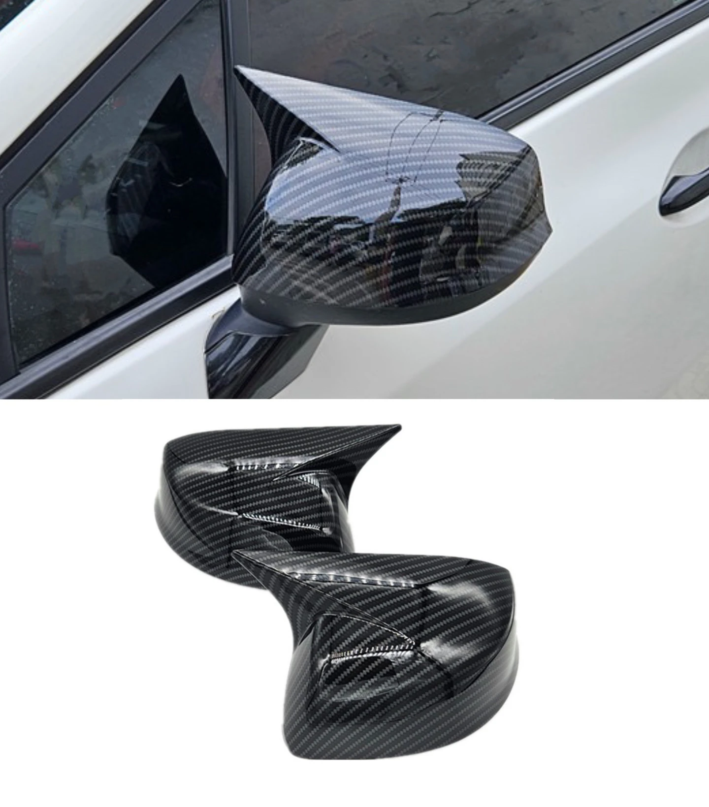 

Rearview Side Mirror Trim Cover For Honda CIVIC 2011 2012 2013 2014 2015 Shell Sticker Car Styling Accessories Auto Part