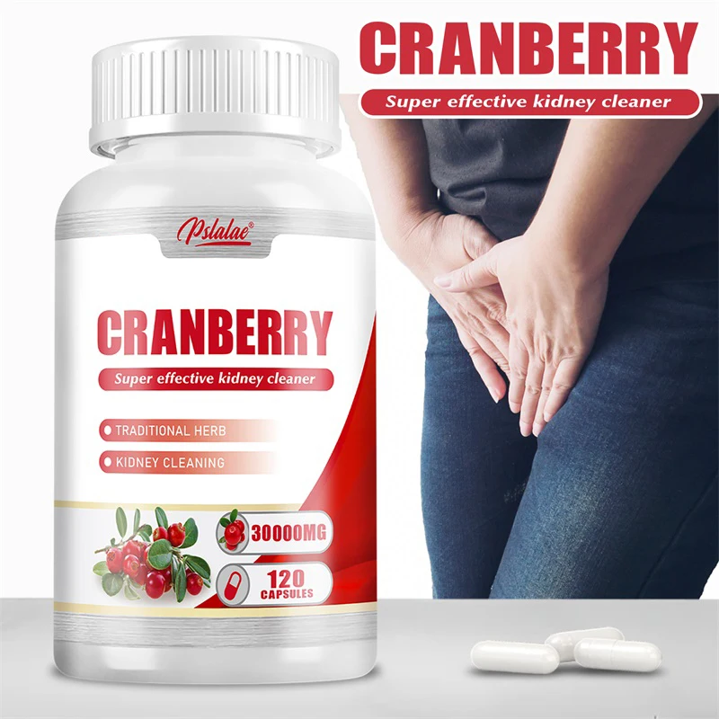 Cranberry - Supports Kidney Bladder Urinary Tract Health, Bladder Control, Antioxidant Rich Vitamin C