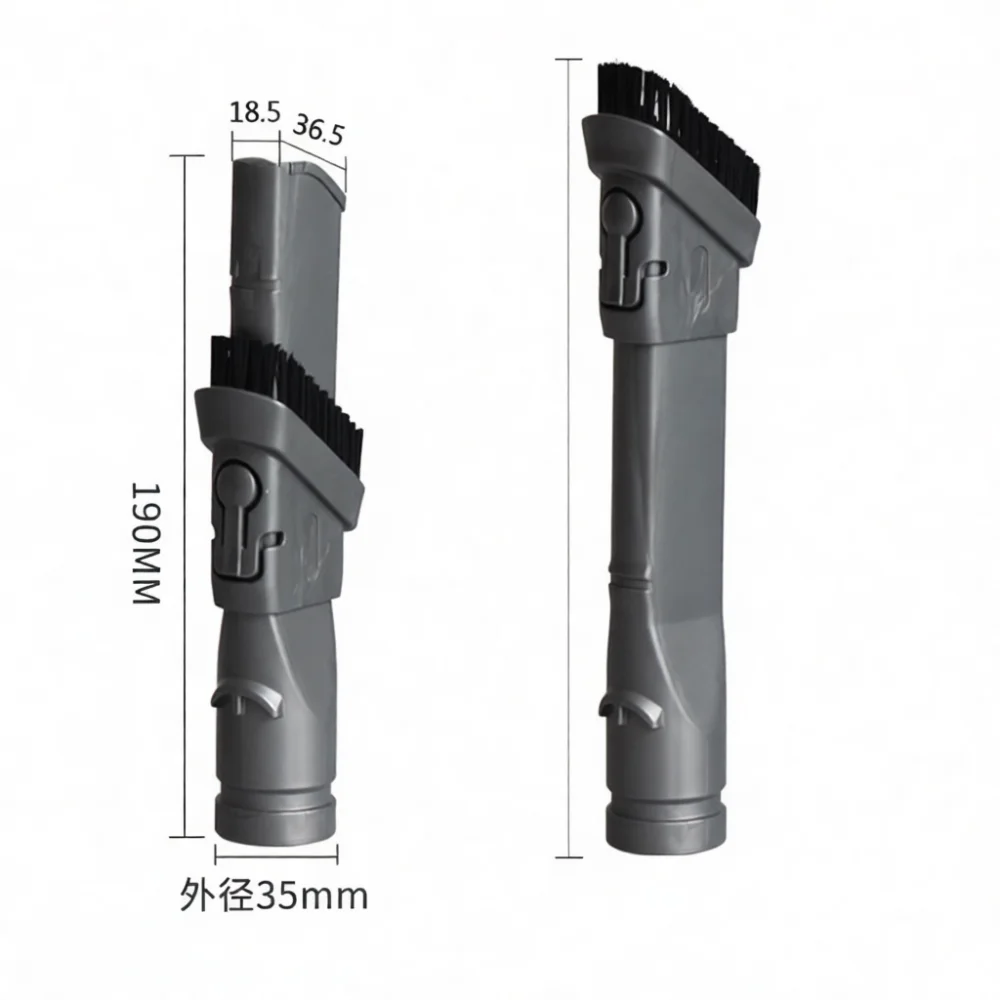 Replacement Narrow Crevice Nozzle Tool 2 In 1 Brush Head For Dyson V6 DC45 Vacuum Cleaner Parts Household Dust Corner Cleaning