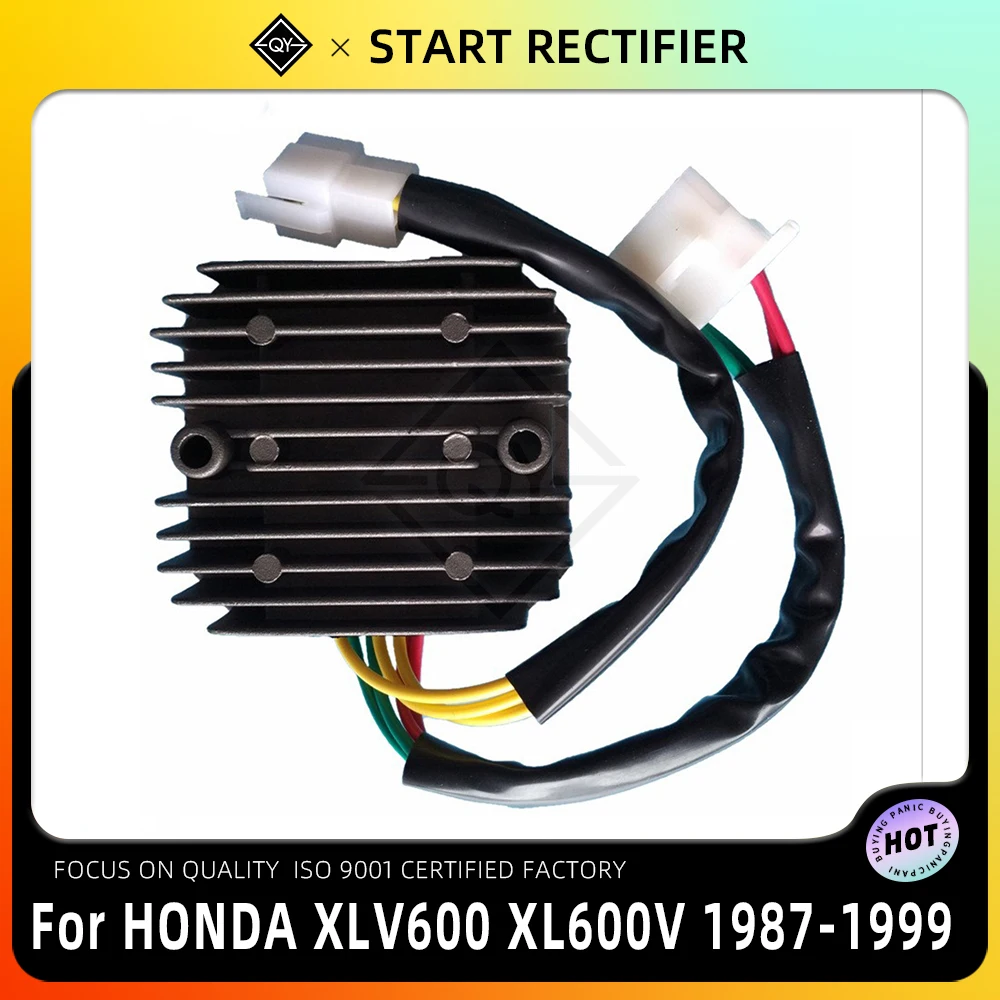 

LQYL Motorcycle Voltage Regulator Rectifier For Honda XLV600 XL600V Transalp 600 1987-1999 31600-MM9-000 31600-MS6-921 SH538D-13