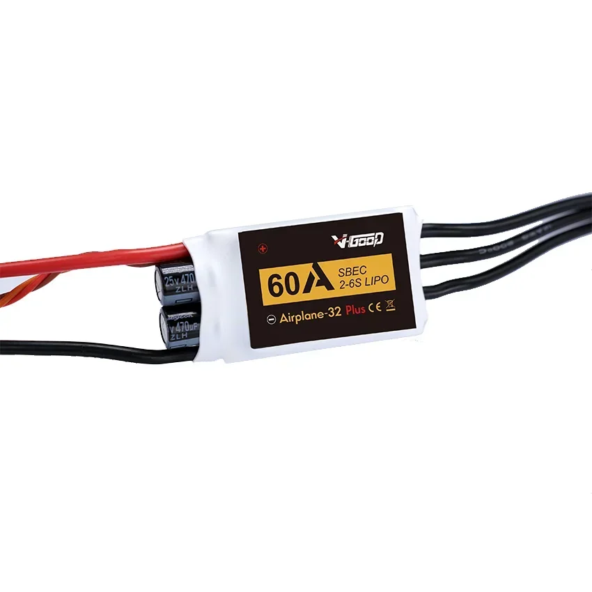 V-GOOD VGOOD Airplane32 Plus 32Bits Brushless ESC 6A 15A 40A 60A 80A 100A 120A 150A BEC SBEC for RC Airplane Fixed-Wing