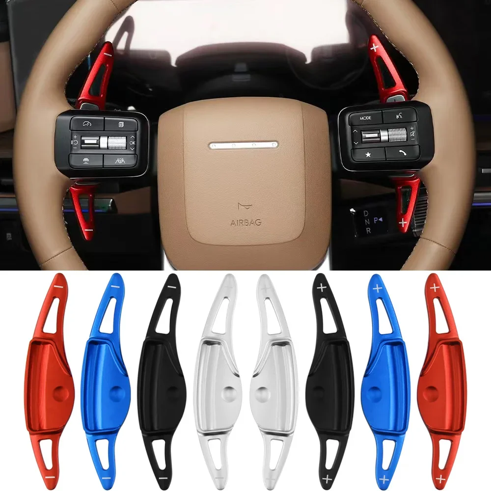 

Shift Paddle For Hyundai Santa Fe SantaFe HEV MX5 2023 2024 Car Steering Wheel Gear Extension Shifter DSG Stickers Accessories