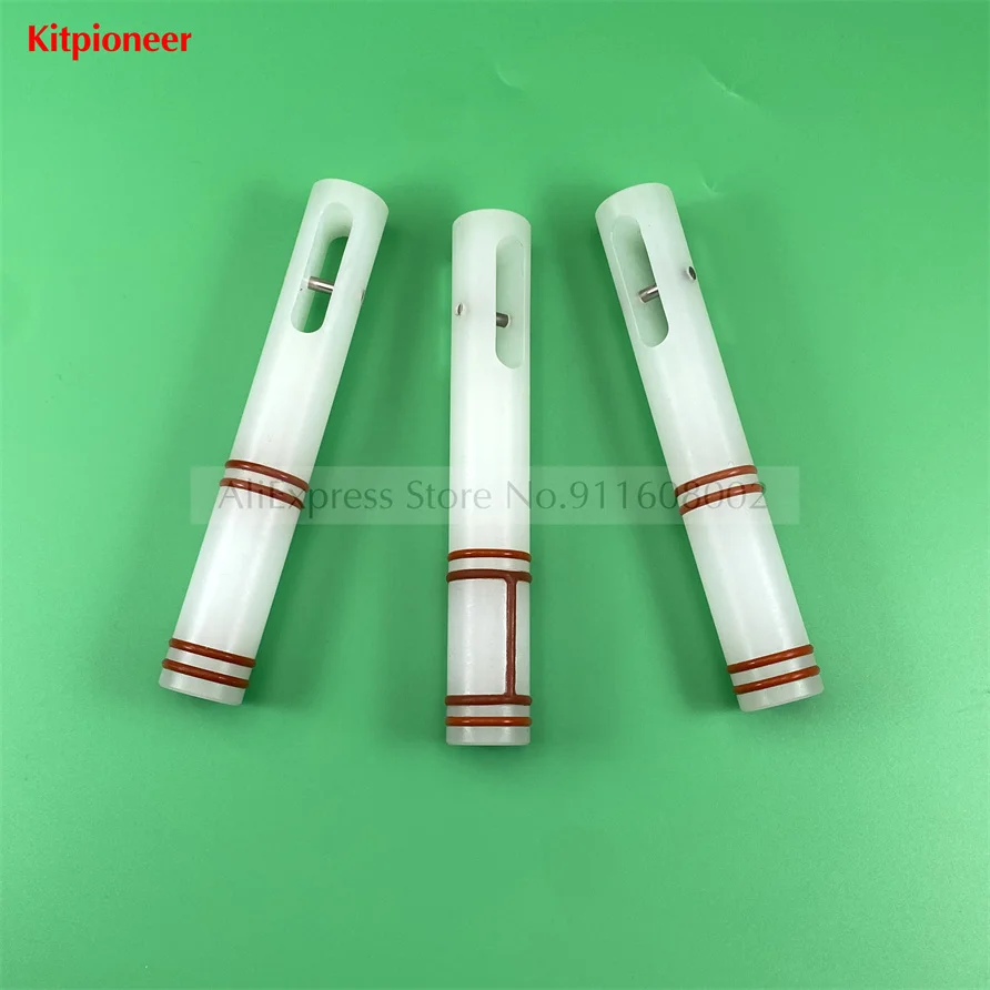 Three Pieces Valve Rods MK Soft Ice Cream Machine Discharge Valve Pistons Spare Parts Accessories Fittings Outer Diameter 24mm