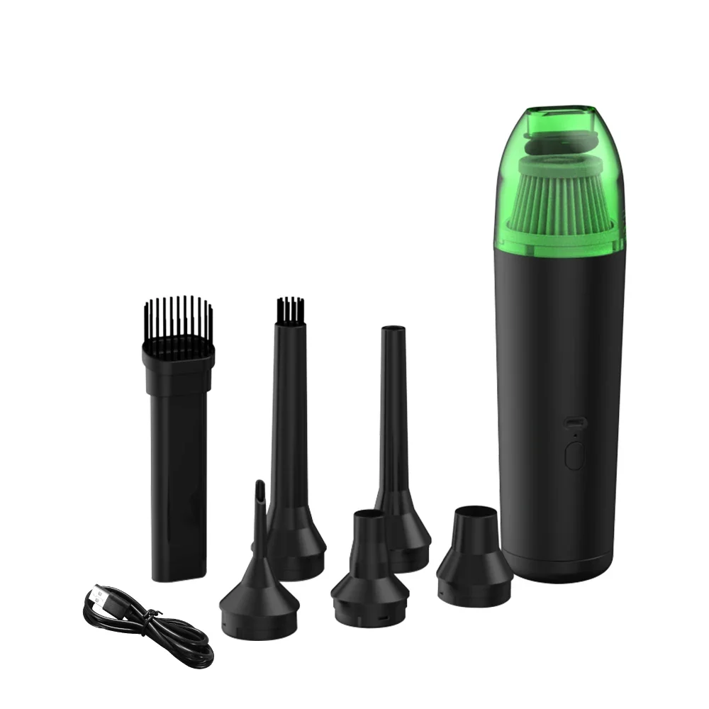 &For Handheld Wet Dry Vacuum Cleaner Brushless Motor Battery-Powered Air Duster 2-in-1 Car Use Electric Machine 12000Pa Suction