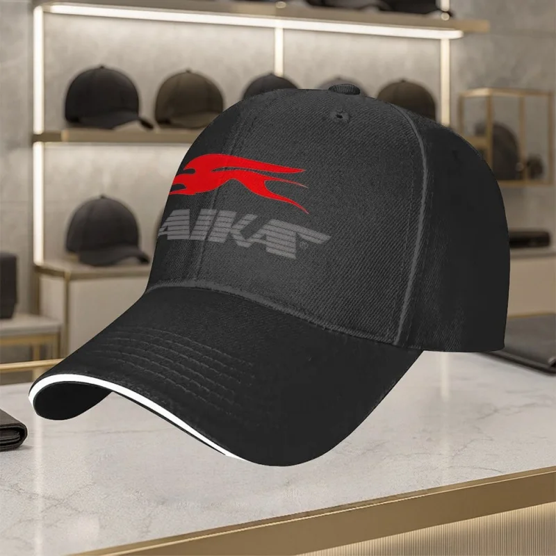 Unisex Trendy Baseball Cap for Men, Flame Pattern Print Series, Fashionable and Versatile, Daily Commute Accessory, Stylish Duck