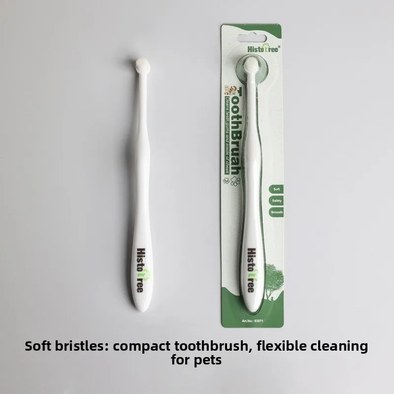 

Pet Toothbrush, Dog Toothbrush for Cat and Dog Oral Care, Soft Cat Toothbrush with Thousands of Fine Bristles, Pet Supplies