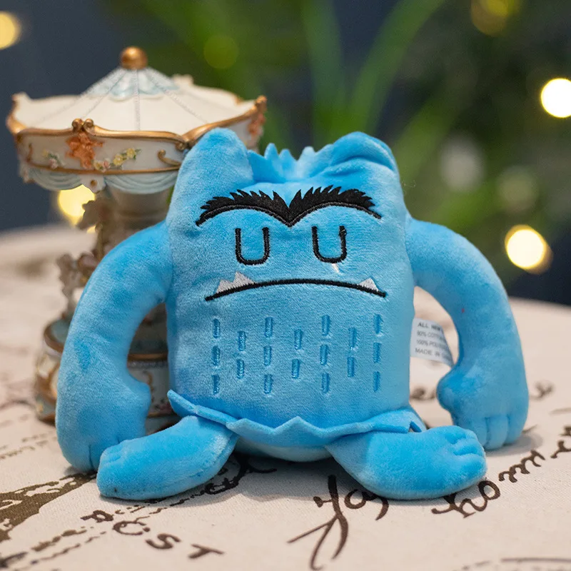 Farbe Monster Emotion Plüsch Spielzeug Baby Beschwichtigen Emotion Plushie Nette Gefüllte Puppen Kind Weihnachten Geburtstag Geschenk niedlichen