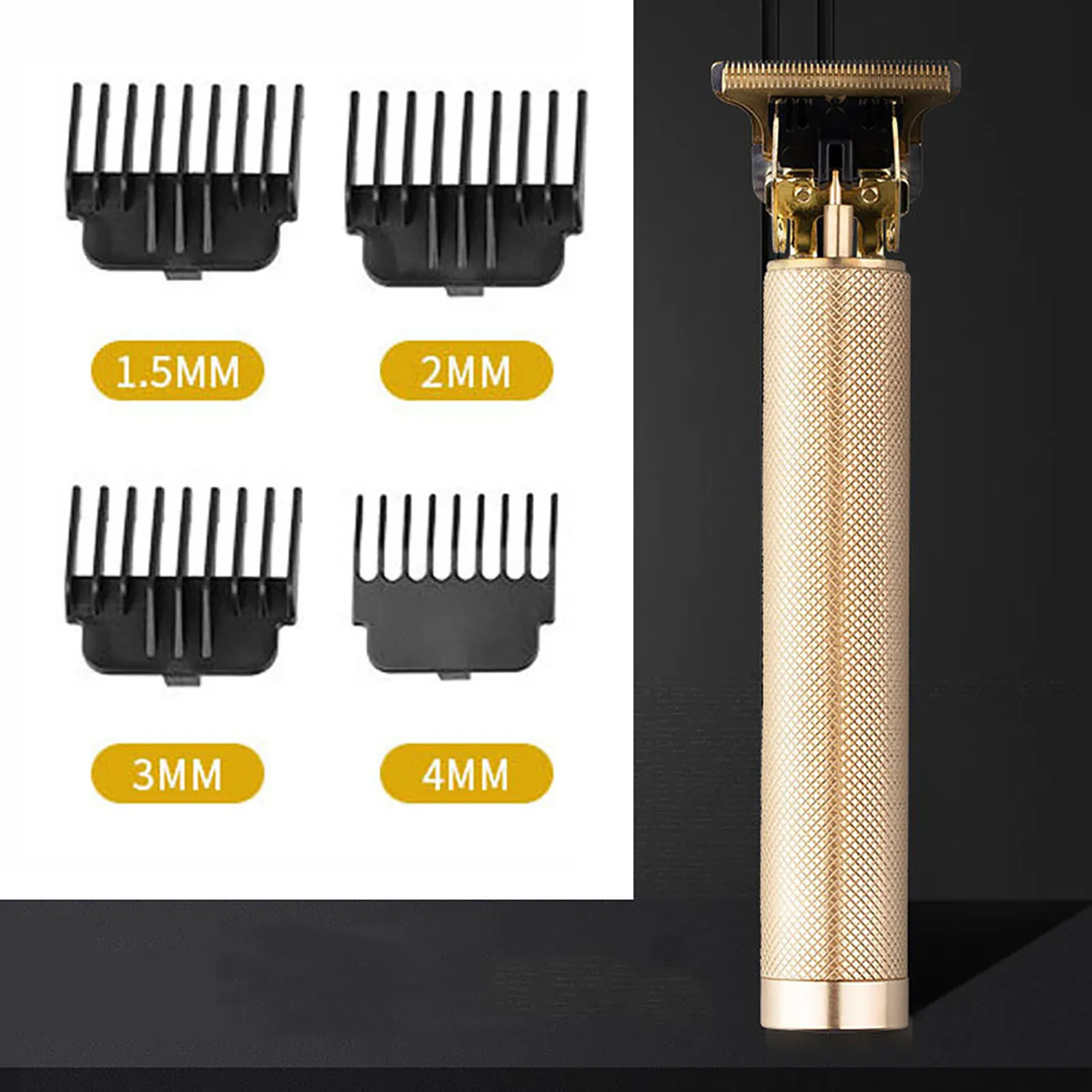 

T9 Hair Trimmer T9 Professional Hair Trimmer Men Hairstyle Cutter Carving Tool Electric Haircut Machine with Rechargeable Base