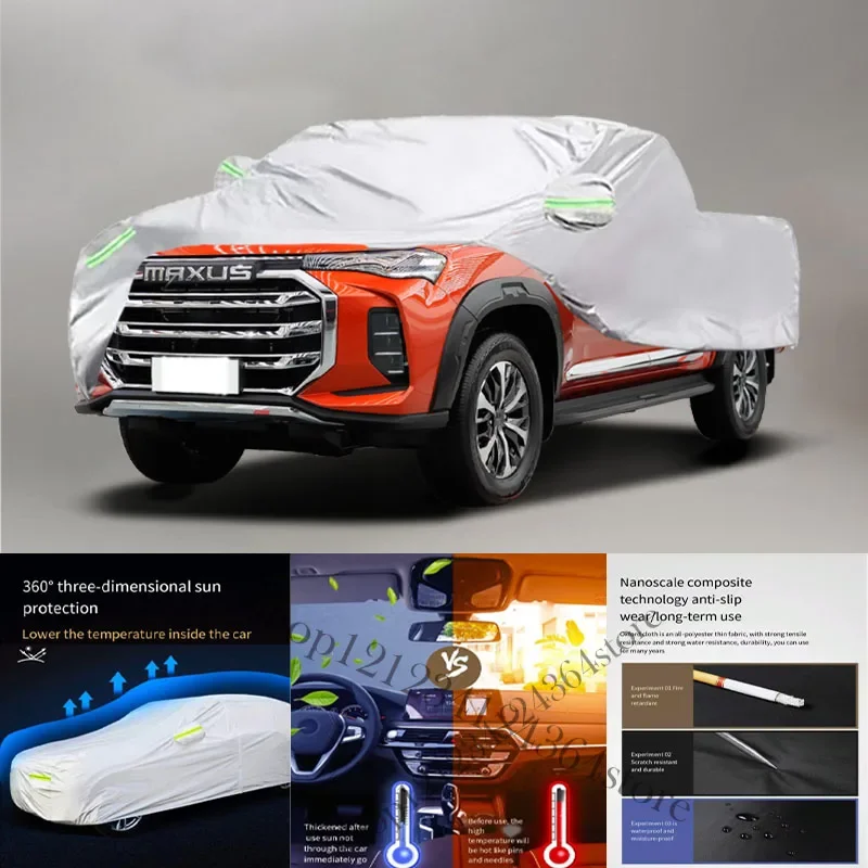 

For Maxus T90 Auto Anti snow Anti dust Anti-uv Anti peeling paint And Anti Rainwater 210t car cover Car cover protection