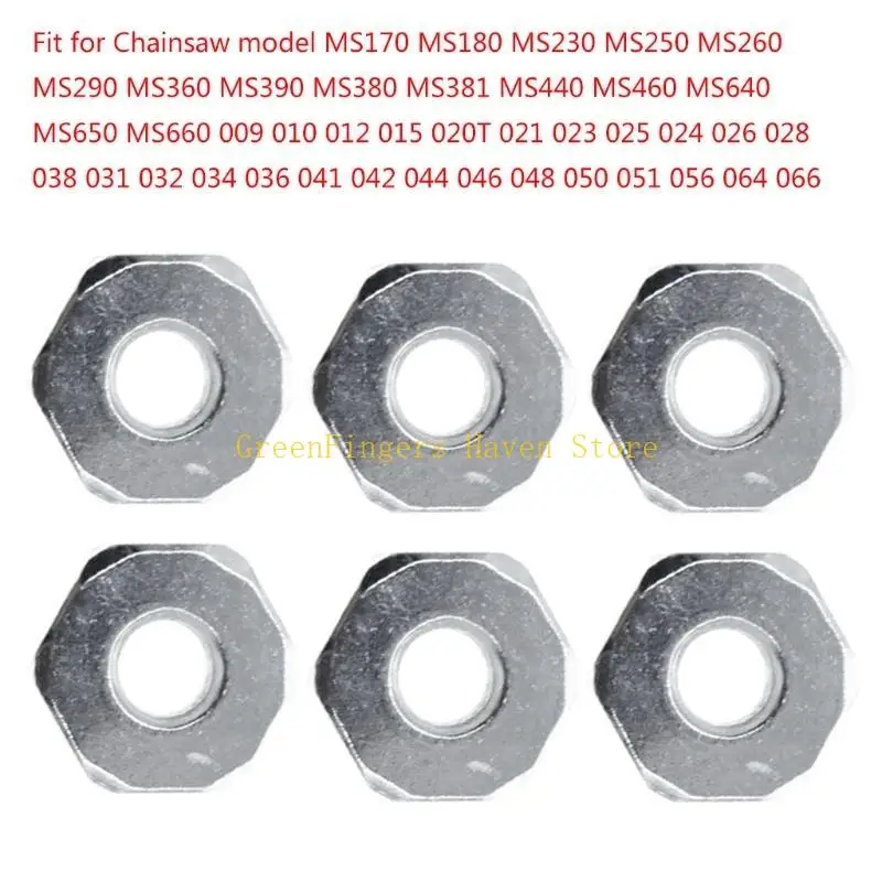F68D 6x -шишка стерсковой гайки для STHIL MS240 MS260 MS270 MS280 MS290 MS310 Бензопила