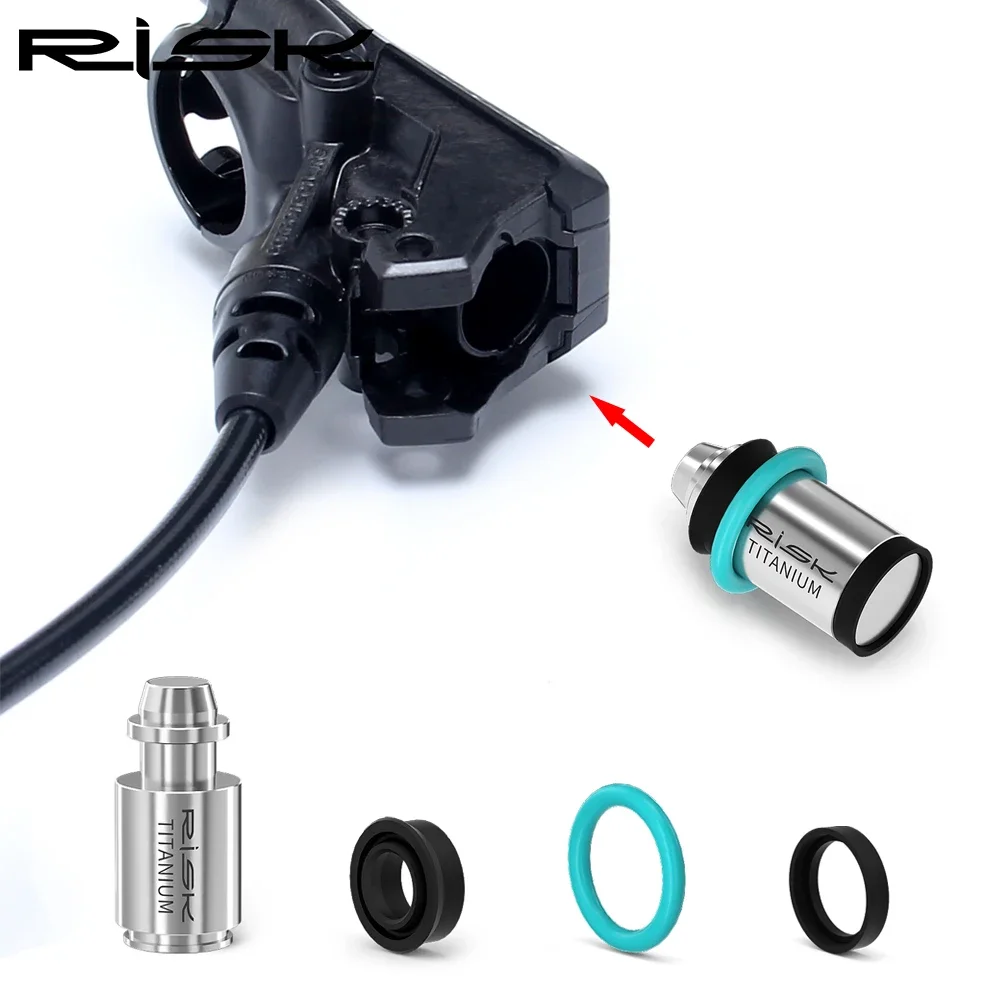 خطر التيتانيوم دراجة الفرامل رافعة المكبس ل Magura MT2/4/5/6/7/8/HC Ti الدراجة النفط مكبح قرصي قضيب حلقة لإحكام الإغلاق إصلاح أجزاء #3