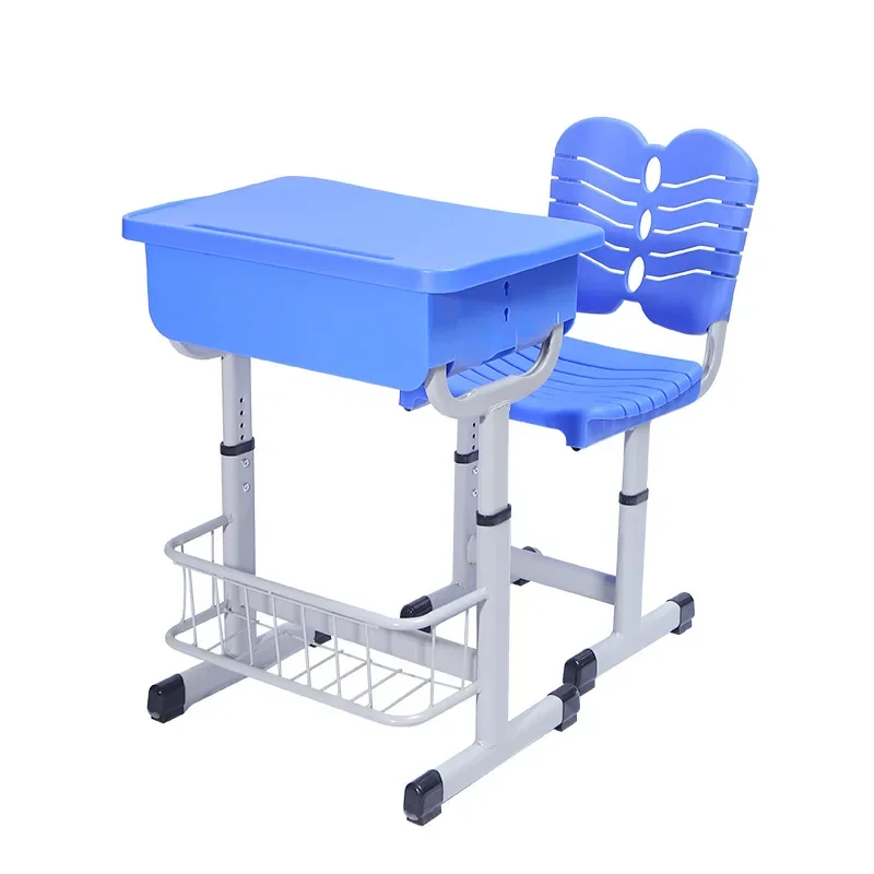 Household adjustable study tables and chairs, primary and secondary school students, desks and tutoring classes ABS plastic