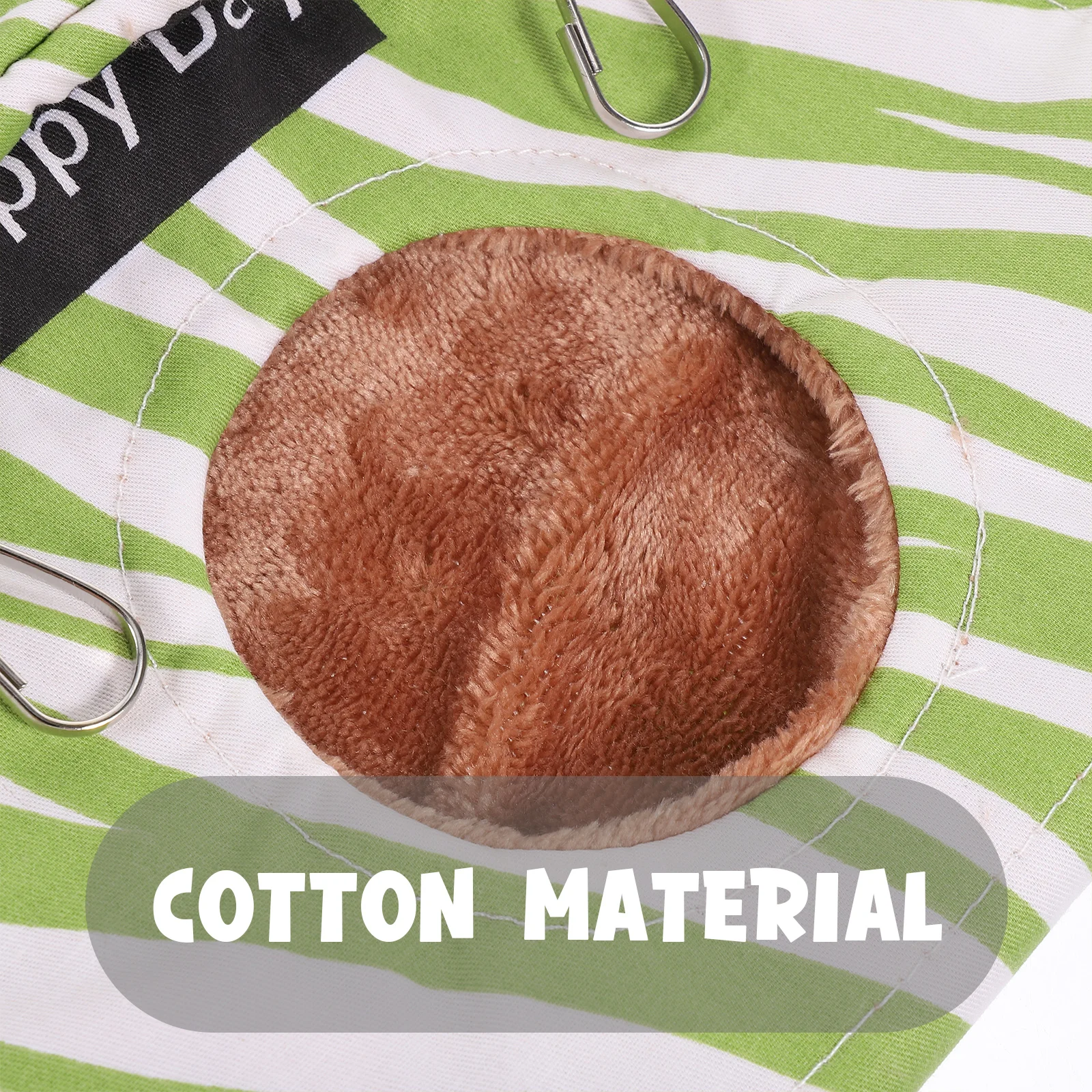 

Green Thick Small Parrot Hammock Bird Nest Warm Soft Cage Tent Sleeping Bed