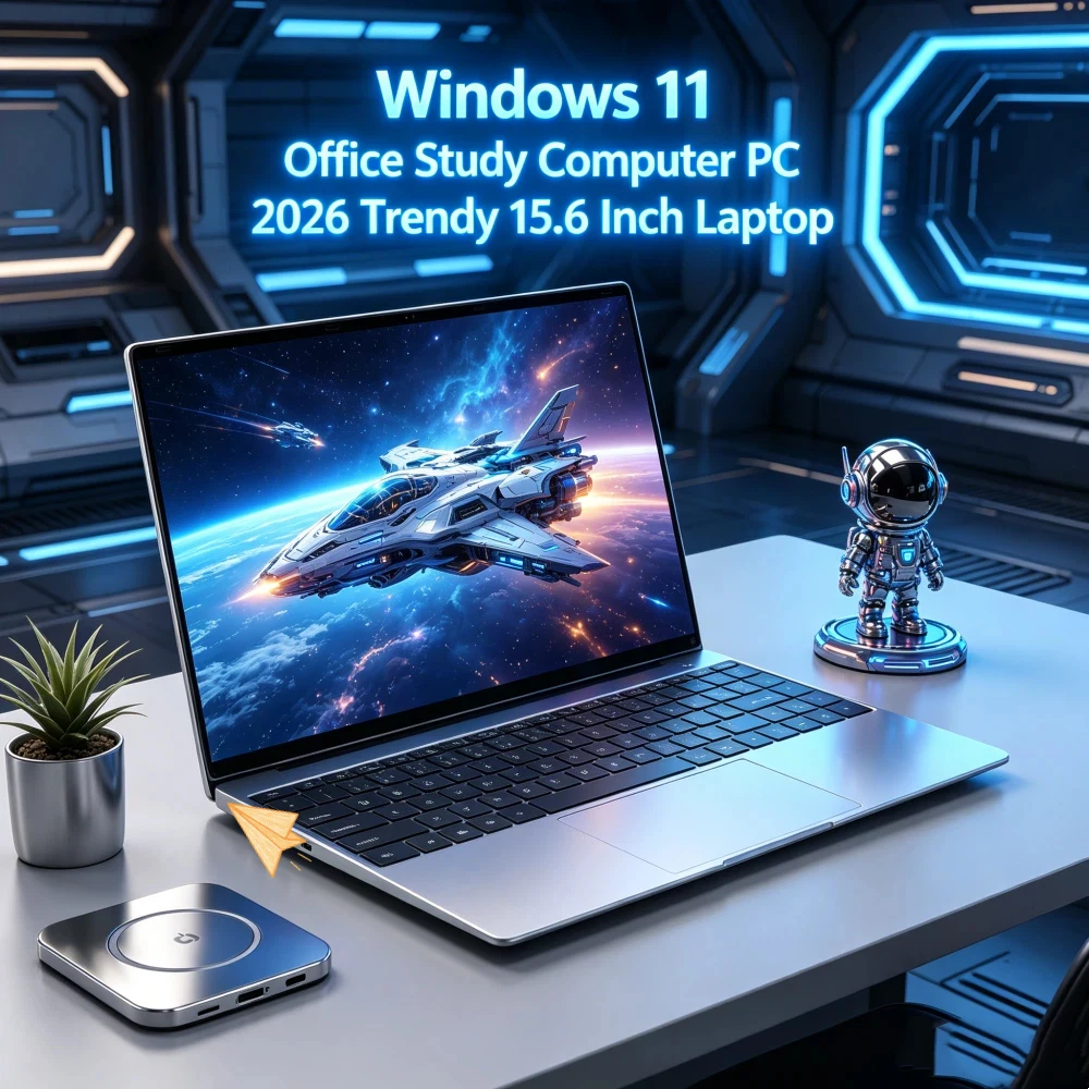 Stylish 15.6 Inch Ultra Slim Gaming Laptop Intel Core I9-9880H 32GB RAM 2TB SSD 1080P Windows 11 Study Home PC