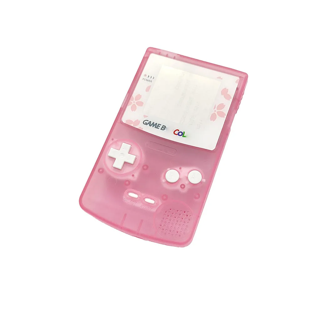Set lengkap kualitas tinggi cangkang rumah plastik untuk gameboy cangkang warna untuk pengganti perbaikan konsol game GBC