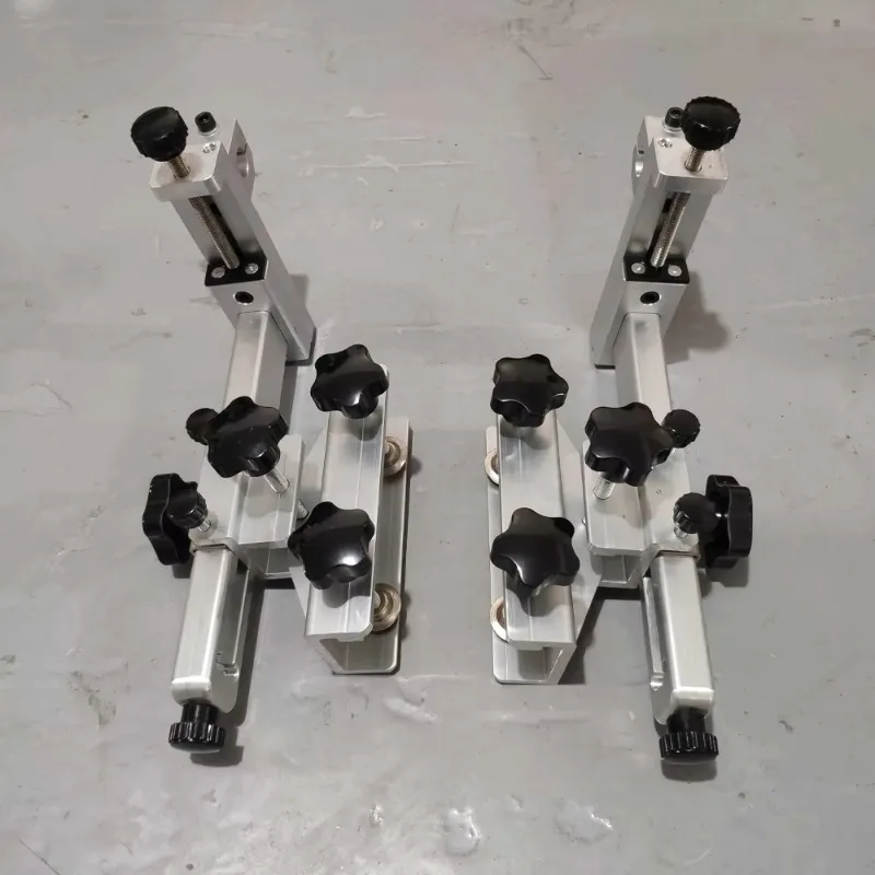Flat and curved screen clamps | Screen printer beam arm accessories for all printing stations