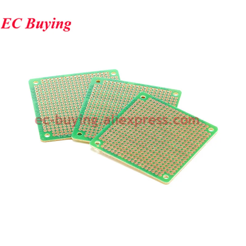 1Pc-10Pcs Single Side Prototype Universal PCB 6x6CM 7X12CM 6*6 7*12 cm Experimental Bakelite Copper Plate Circuirt Board 60x60mm