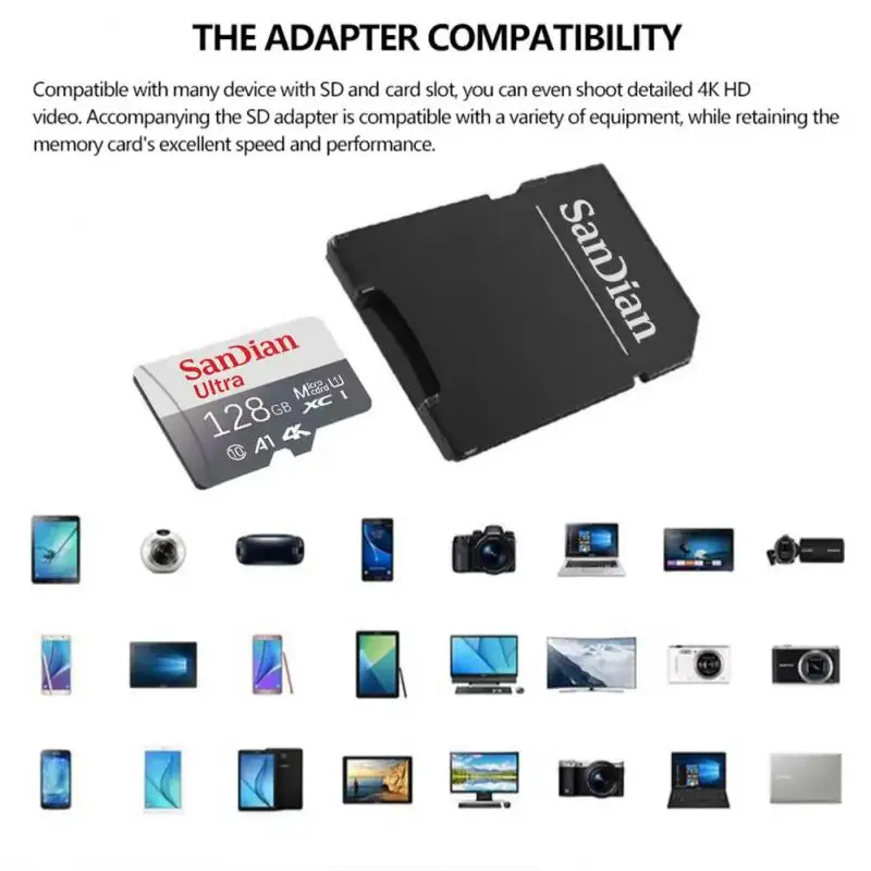 Carte SD d'origine pour Nintendo Switch, 2 To, 1 To, carte mémoire, 128 Go, 256 Go, 512 Go, haute vitesse, classe 10, carte Flash TF pour téléphone, appareil photo