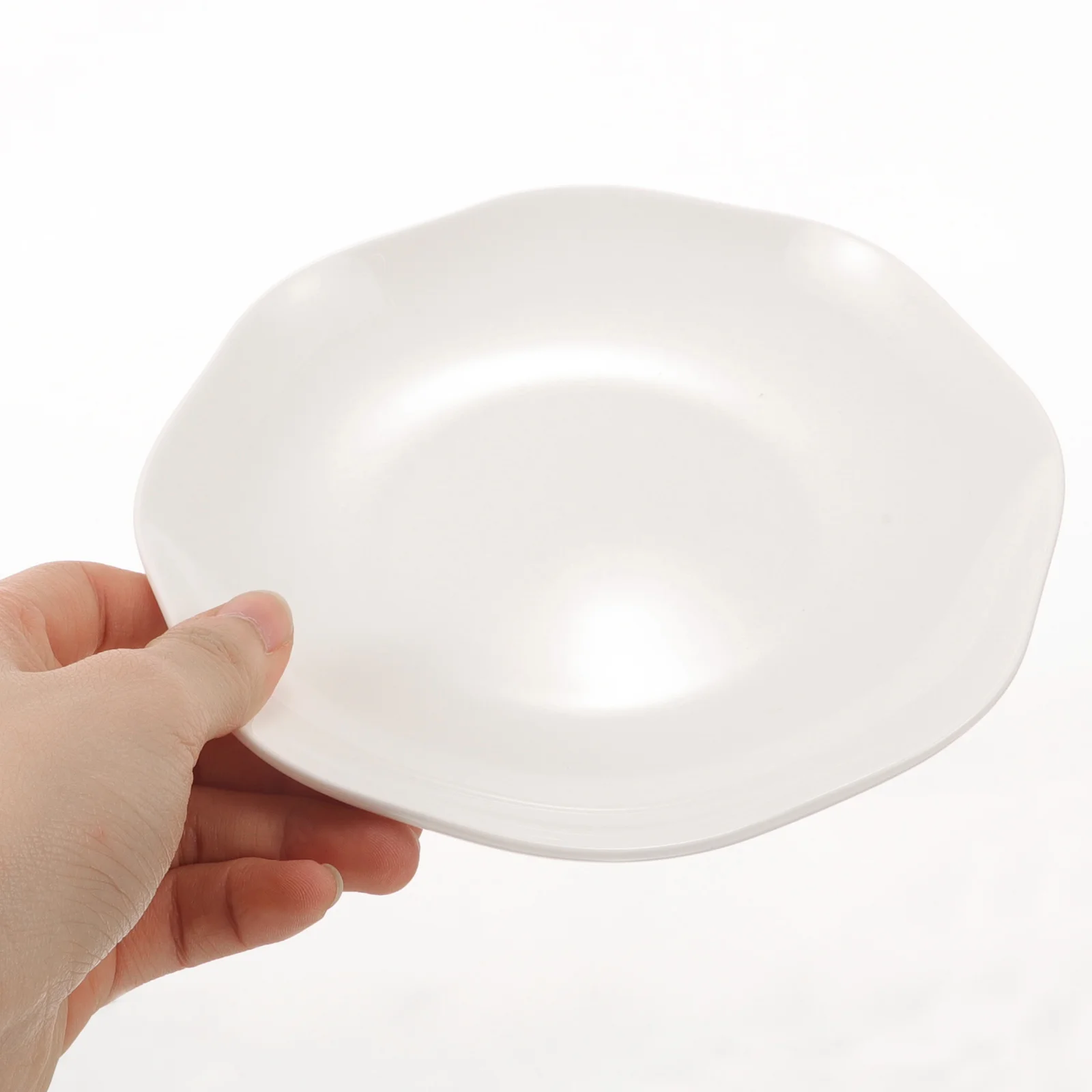 

Bone China Deep Food Tray 6 Inch European Style Microwaveable Dining Plate Serving Table Plate for Restaurant Home