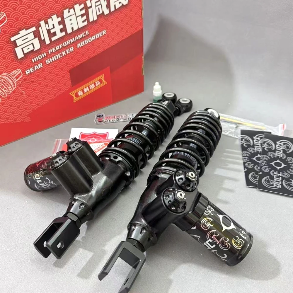 DUCI 285/315/290/320mm Motorcycle Rear Shock Absorber Preload Damping Adjustable For RSZ FORCE Niu Ninebot E100 F90 M95C Scooter