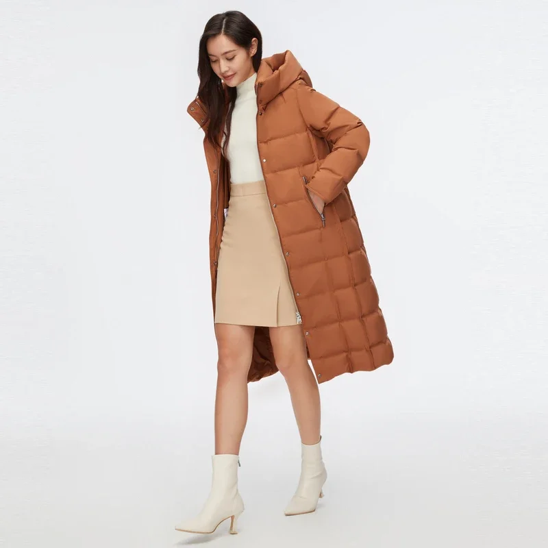 

BOSIDENG 2024, новый пуховик для женщин, теплая зимняя куртка, зимняя утепленная теплая куртка