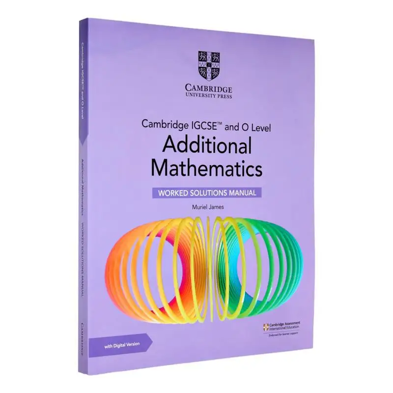 

Cambridge IGCSE и уровень O. Дополнительные математические рабочие решения. Руководство с цифровой версией. 2-летний доступ. 9781009299763.