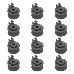 12 Pack 4581DD3002A Upper Dishrack Roller Wheels For LG Dishwasher Parts Accessories For LG Dishwasher Ldf6920st Ldf6920bb