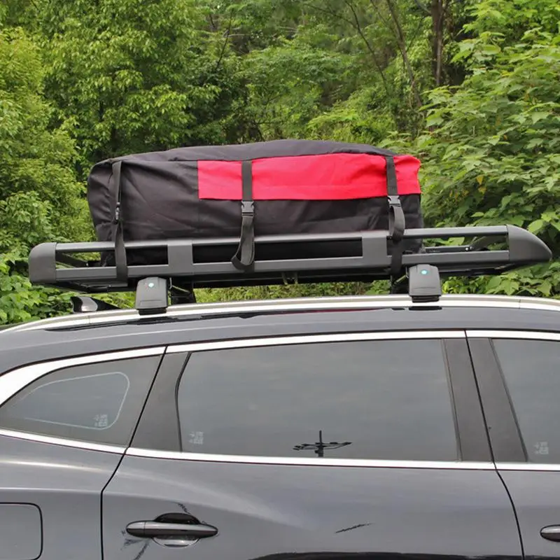 Rooftop Cargo Carrier Waterproof Roof Rack Storage Bag Foldable Car Topper Luggage Carrier Travel Accessories For Most