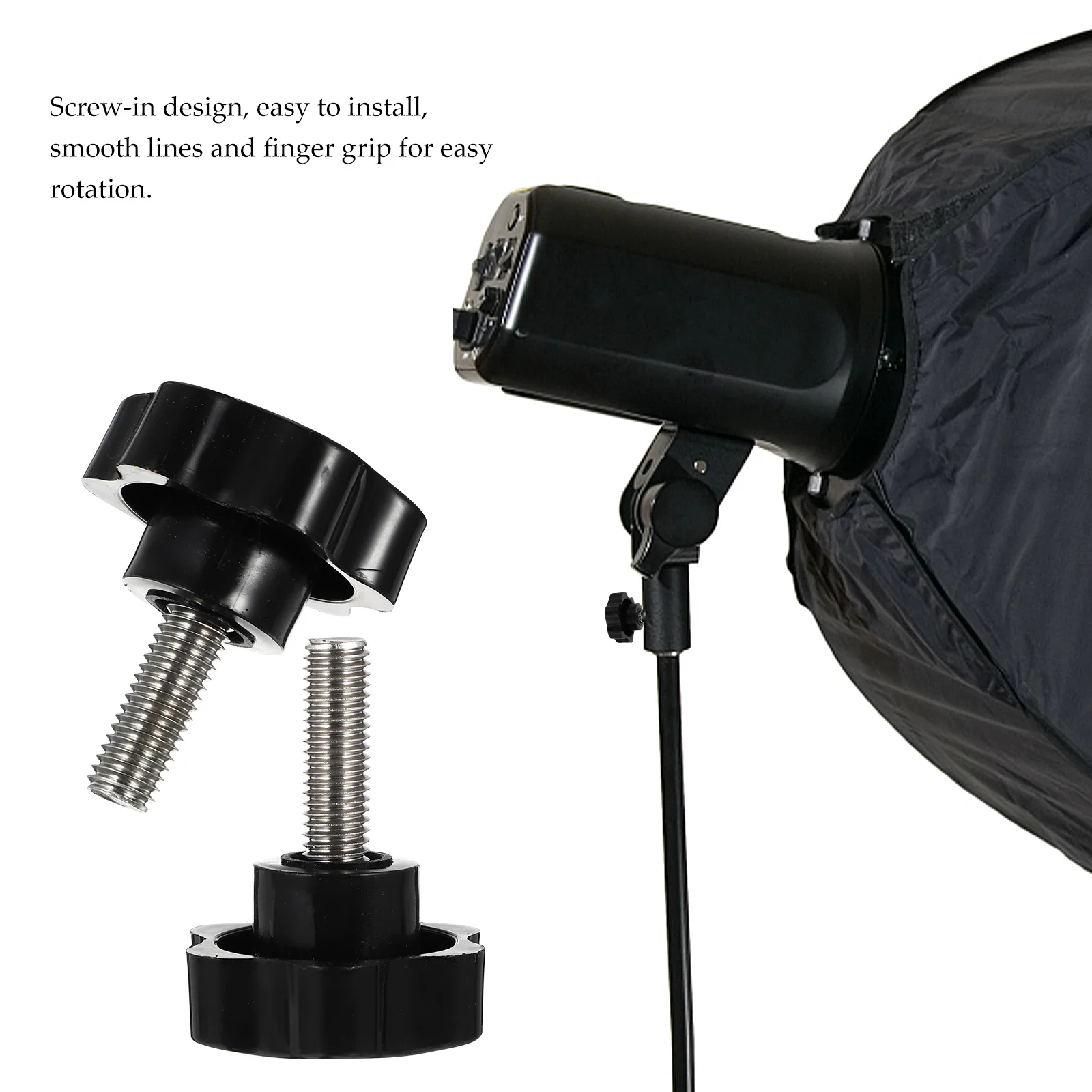 

T Track Bolt M10x30 Hexagonal Handle Clamping Screw Knob Patio Umbrella Part Star Thread Screw T Track Accessories