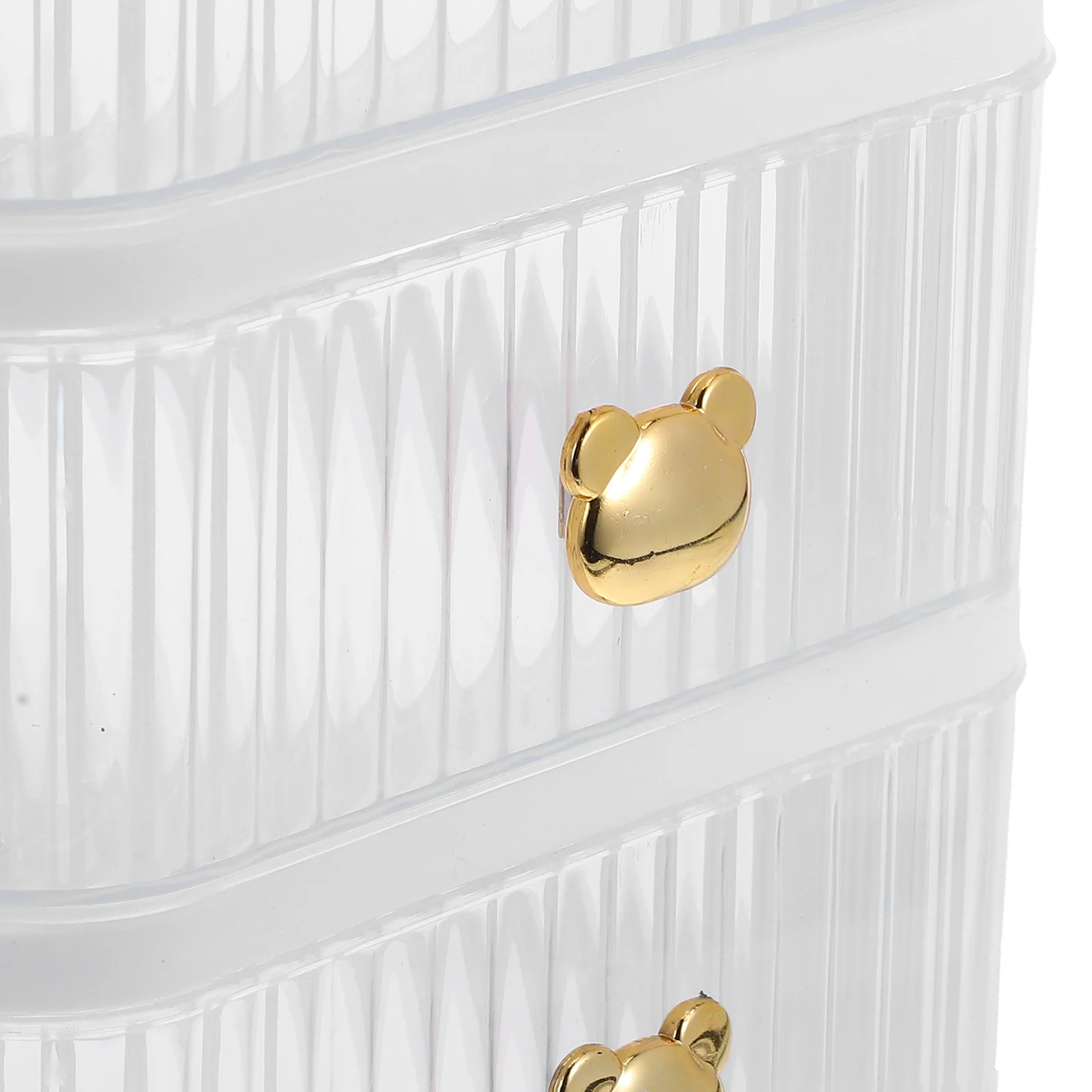 

Storage Box Plastic Drawer Office Desk Organizer Makeup Drawers Desktop Mini for Organization