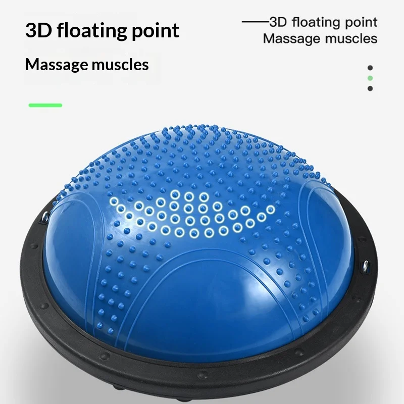 Wave Speed Ball Yoga Hemisphere Half Circle Balance Training Massage Point Explosion-Proof