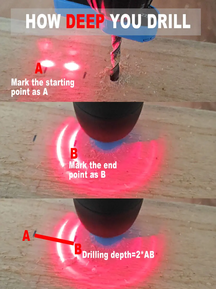 Imagem -05 - Straightguider Drill Guide For Straight Holes Guia de Perfuração Multifuncional Ferramentas para Carpintaria com Broca